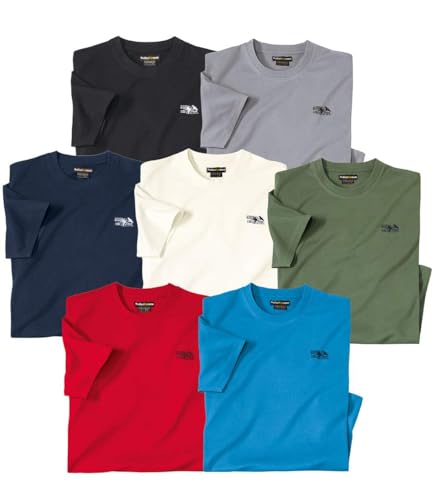 ATLAS FOR MEN - 7er-Pack T-Shirt - XXL von ATLAS FOR MEN