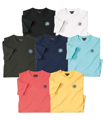 ATLAS FOR MEN - 7er-Pack T-Shirts - 5XL von ATLAS FOR MEN