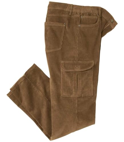 ATLAS FOR MEN - Camelfarbene Kordhose im Cargo-Stil - 56 ATLAS FOR MEN - Camelfarbene Kordhose im Cargo-Stil - 56 von ATLAS FOR MEN