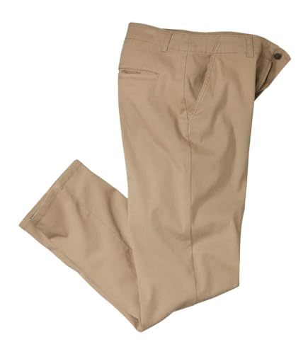 ATLAS FOR MEN - Chino-Hose aus Stretch-Twill - 44 von ATLAS FOR MEN