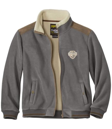 ATLAS FOR MEN - Gefütterte Fleecejacke - Fleecejacke Mountain mit Teddyfutter - Fleecejacke Herren - Fleece Jacke - Outdoor Fleecejacke für Herren - Fleece Jacke Herren - In großen Größen erhältlich ATLAS FOR MEN - Gefütterte Fleecejacke - Fleecejacke Mountain mit Teddyfutter - Fleecejacke Herren - Fleece Jacke - Outdoor Fleecejacke für Herren - Fleece Jacke Herren - In großen Größen erhältlich von ATLAS FOR MEN