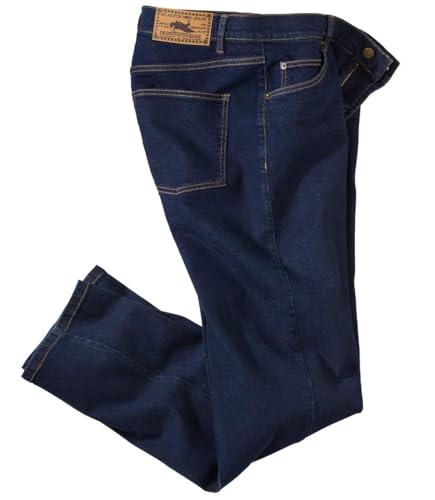 ATLAS FOR MEN - Dunkelblaue Regular-Jeans - 62 von ATLAS FOR MEN