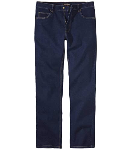 ATLAS FOR MEN - Dunkelblaue Regular-Jeans - 44 von ATLAS FOR MEN