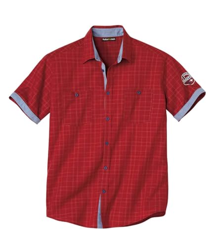 ATLAS FOR MEN - Elegantes Hemd im Originalen Style - Herren Sommer Hemd - Kurzarm Hemd für Männer - In großen Größen erhältlich von ATLAS FOR MEN