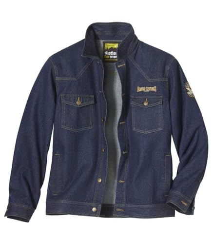 ATLAS FOR MEN - Stilechte Jeansjacke - Herren Jeans Jacke - Denim Jacke - Jeansjacke für Herren - In großen Größen erhältlich von ATLAS FOR MEN