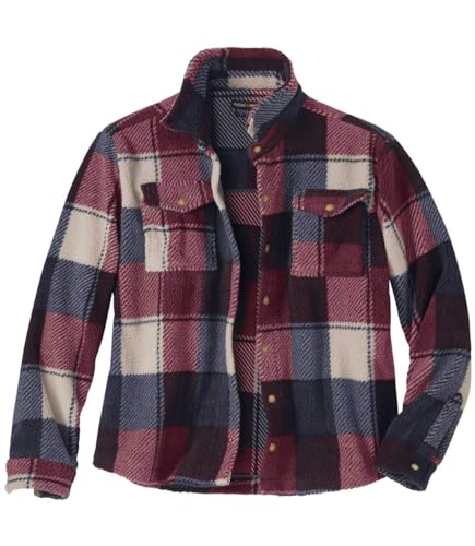 ATLAS FOR MEN - Karierte Hemdjacke aus Sherpa-Fleece - 4XL ATLAS FOR MEN - Karierte Hemdjacke aus Sherpa-Fleece - 4XL von ATLAS FOR MEN