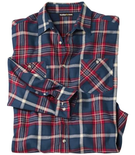 ATLAS FOR MEN - Kariertes Flanellhemd Cold Valley - M ATLAS FOR MEN - Kariertes Flanellhemd Cold Valley - M von ATLAS FOR MEN