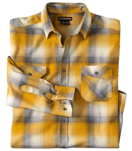 ATLAS FOR MEN - Kariertes Flanellhemd - XL von ATLAS FOR MEN