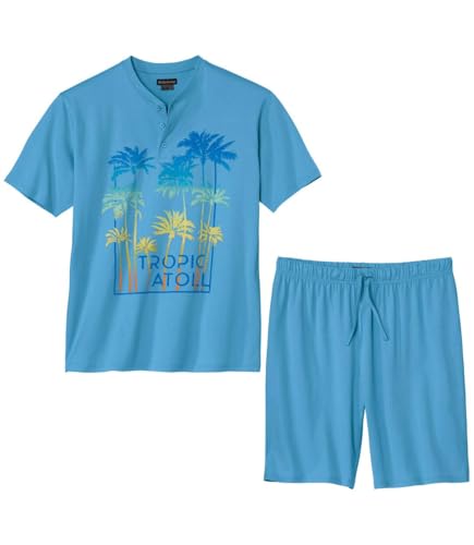 ATLAS FOR MEN - Kurzer Schlafanzug Tropique Atoll - 4XL von ATLAS FOR MEN