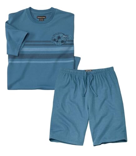 ATLAS FOR MEN - Kurzer Schlafanzug mit Brustaufdruck - XXL ATLAS FOR MEN - Kurzer Schlafanzug mit Brustaufdruck - XXL von ATLAS FOR MEN