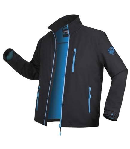 ATLAS FOR MEN - Softshell-Jacke Sport mit Microfleece-Futter - Sportjacke Herren - Sport-Jacke - Laufjacke Herren Leicht - Trainingsjacke Herren - In großen Größen erhältlich von ATLAS FOR MEN