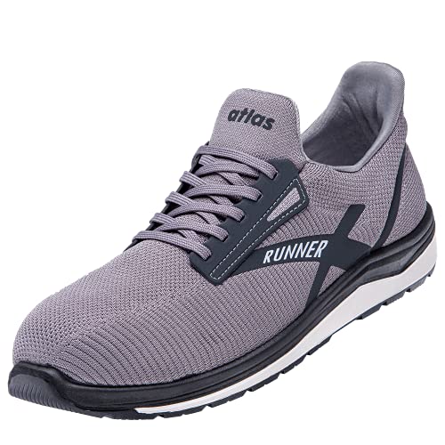 Atlas Sicherheitsschuhe Runner 65 Stone Grey Stone Grey 39 von Atlas