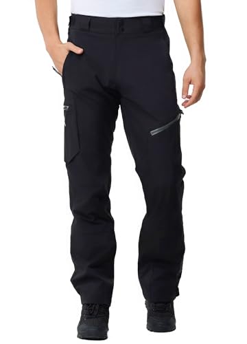 ATLASLAVA Hose Herren Wanderhose Wasserdicht Trekkinghose Atmungsaktiv Outdoorhose Black 2XL ATLASLAVA Hose Herren Wanderhose Wasserdicht Trekkinghose Atmungsaktiv Outdoorhose Black 2XL von ATLASLAVA