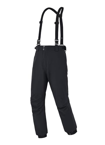 ATLASLAVA Herren Winter Skihose mit Trägern Wasserdicht Warm Winddicht Reißfest Rtmungsaktiv Black 2XL ATLASLAVA Herren Winter Skihose mit Trägern Wasserdicht Warm Winddicht Reißfest Rtmungsaktiv Black 2XL von ATLASLAVA