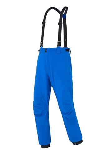 ATLASLAVA Herren Winter Skihose mit Trägern Wasserdicht Warm Winddicht Reißfest Rtmungsaktiv Blue 3XL von ATLASLAVA