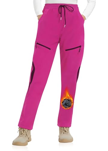 ATLASLAVA Skihose Damen Fleece Gefüttert Wasserdicht Softshellhose Wanderhose Winterhose Outdoor Hosen Winter ATLASLAVA Skihose Damen Fleece Gefüttert Wasserdicht Softshellhose Wanderhose Winterhose Outdoor Hosen Winter von ATLASLAVA