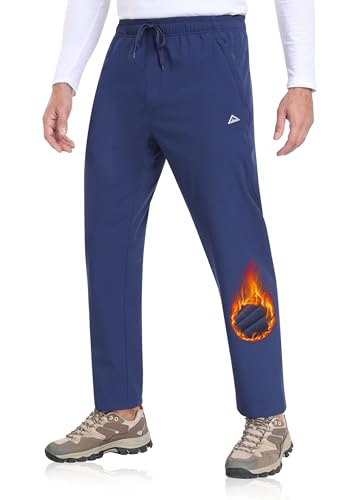 ATLASLAVA Trainingshose Herren Fleece Gefüttert Thermohose Laufhose Herren Lang wasserdichte Warme Outdoor Hose Winter ATLASLAVA Trainingshose Herren Fleece Gefüttert Thermohose Laufhose Herren Lang wasserdichte Warme Outdoor Hose Winter von ATLASLAVA