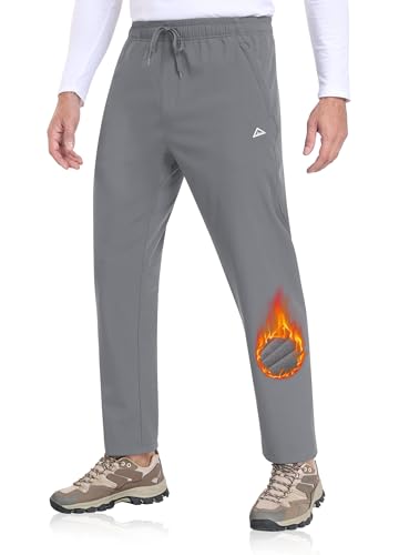 ATLASLAVA Trainingshose Herren Fleece Gefüttert Thermohose Laufhose Herren Lang wasserdichte Warme Outdoor Hose Winter ATLASLAVA Trainingshose Herren Fleece Gefüttert Thermohose Laufhose Herren Lang wasserdichte Warme Outdoor Hose Winter von ATLASLAVA