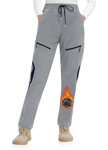 ATLASLAVA Skihose Damen Fleece Gefüttert Wasserdicht Softshellhose Wanderhose Winterhose Outdoor Hosen Winter ATLASLAVA Skihose Damen Fleece Gefüttert Wasserdicht Softshellhose Wanderhose Winterhose Outdoor Hosen Winter von ATLASLAVA
