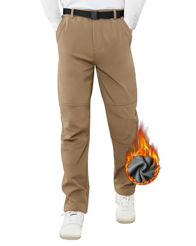 ATLASLAVA Skihose Herren Winter Softshellhose Wasserdicht Winterhose Warm Outdoorhose Wanderhose Schneehose Gefüttert Trekkinghose Khaki 2XL ATLASLAVA Skihose Herren Winter Softshellhose Wasserdicht Winterhose Warm Outdoorhose Wanderhose Schneehose Gefüttert Trekkinghose Khaki 2XL von ATLASLAVA