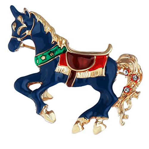 ATNCKS Shang Europe Cartoon-Brosche weibliche Brosche weibliche Accessoires Retro niedliche Anstecknadel einfache Seide Schal Schnalle von ATNCKS