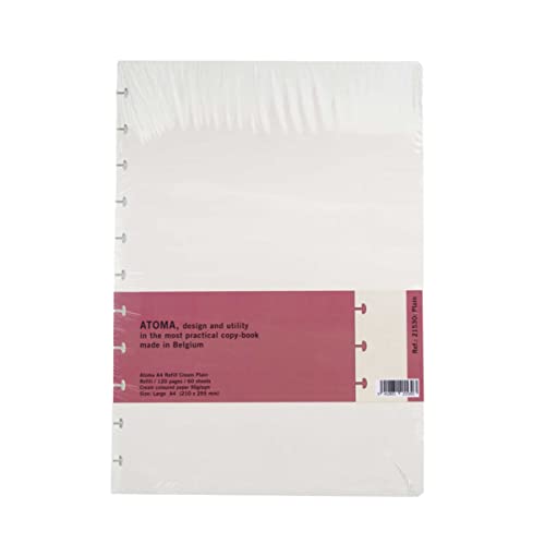 ATOMA Notizbuch System - Nachfüllpack - A4 - crème - Blanko ATOMA Notizbuch System - Nachfüllpack - A4 - crème - Blanko von ATOMA