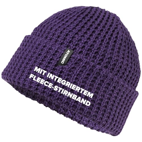 ATOMIC ALPS KNIT BEANIE - Strickmütze für Herren & Damen - Weiche & atmungsaktive Mützen - Warme Wintermütze aus hautfreundlichem Material - Mütze mit kuscheligem Fleece von ATOMIC