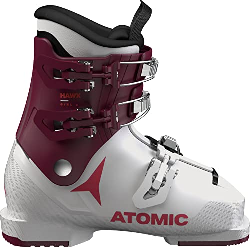 ATOMIC HAWX Mädchen 3 Weiß/Beere Skischuhe, White Berry, 37 EU von ATOMIC