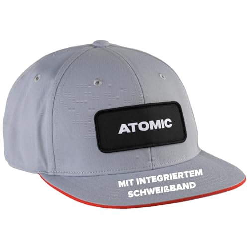 ATOMIC RACING CAP Quarry OSFA I Hochwertige Basecap aus 100% Baumwoll-Canvas I Kappe mit integriertem Schweißband I Komfortable Capy Mütze mit Strapback I Hellgraue Snapback mit gesticktem Logo ATOMIC RACING CAP Quarry OSFA I Hochwertige Basecap aus 100% Baumwoll-Canvas I Kappe mit integriertem Schweißband I Komfortable Capy Mütze mit Strapback I Hellgraue Snapback mit gesticktem Logo von ATOMIC