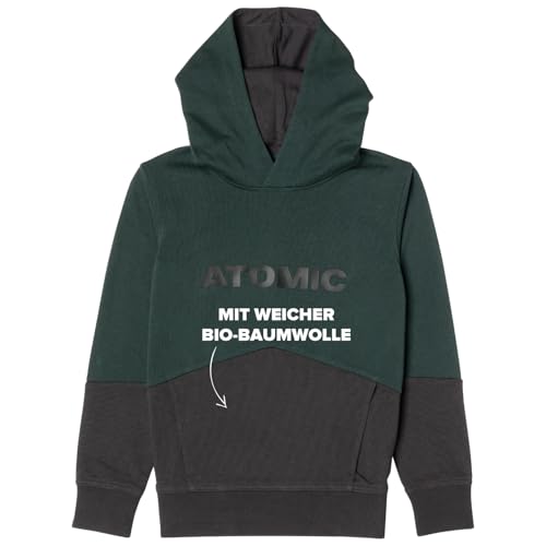 ATOMIC Unixex Rs Kids Hoodie Sweatshirt, Pine Grove/Obsidian, XL von ATOMIC