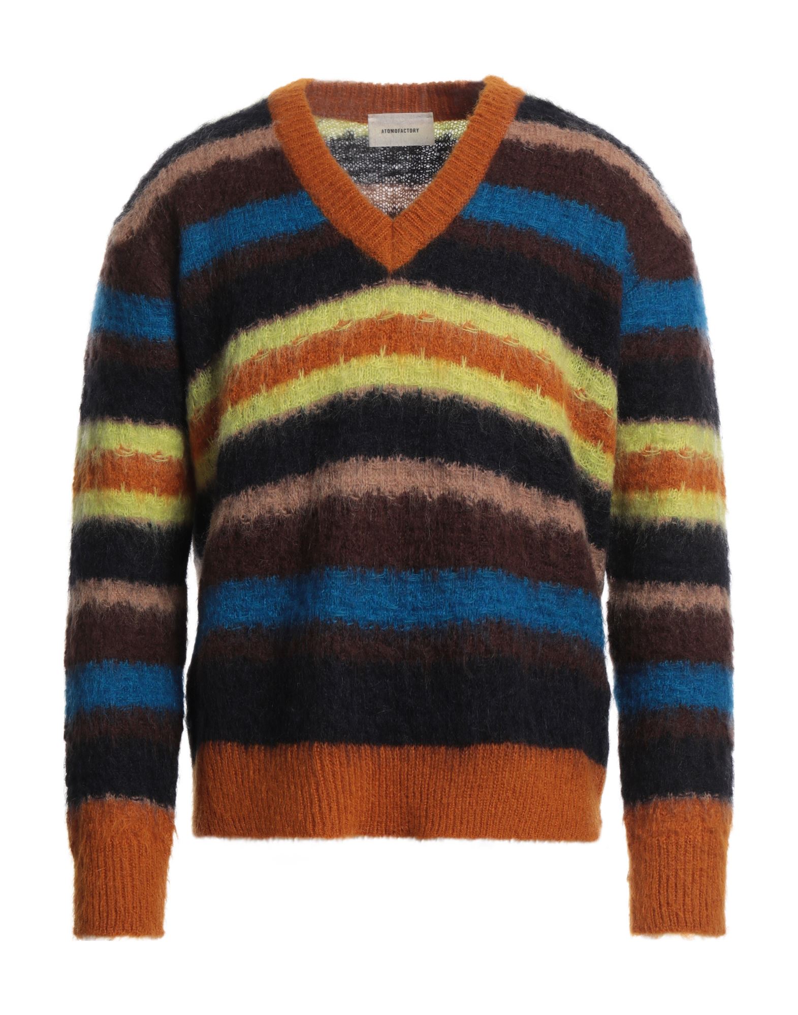 ATOMOFACTORY Pullover Herren Rostrot ATOMOFACTORY Pullover Herren Rostrot von ATOMOFACTORY