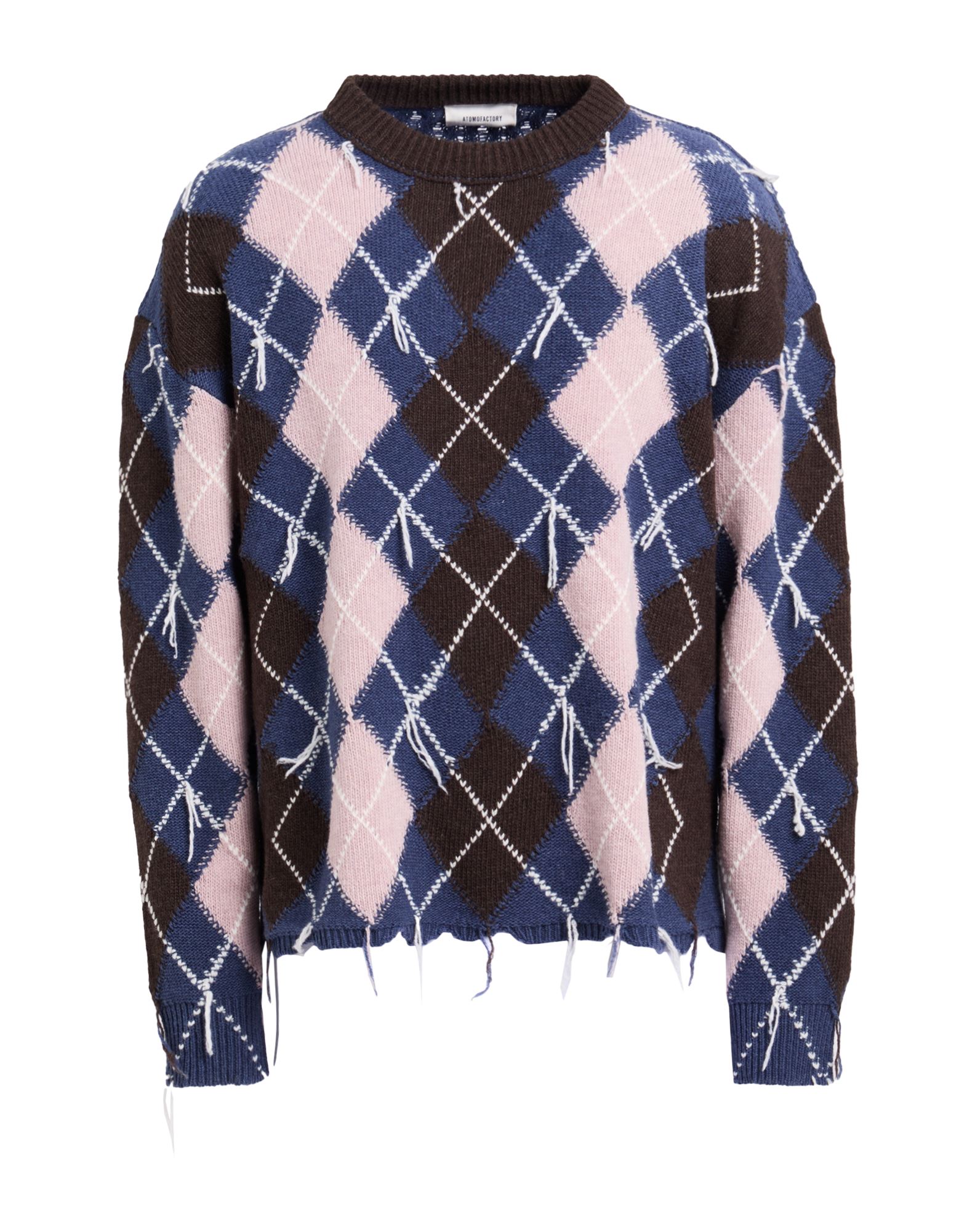 ATOMOFACTORY Pullover Herren Taubenblau ATOMOFACTORY Pullover Herren Taubenblau von ATOMOFACTORY