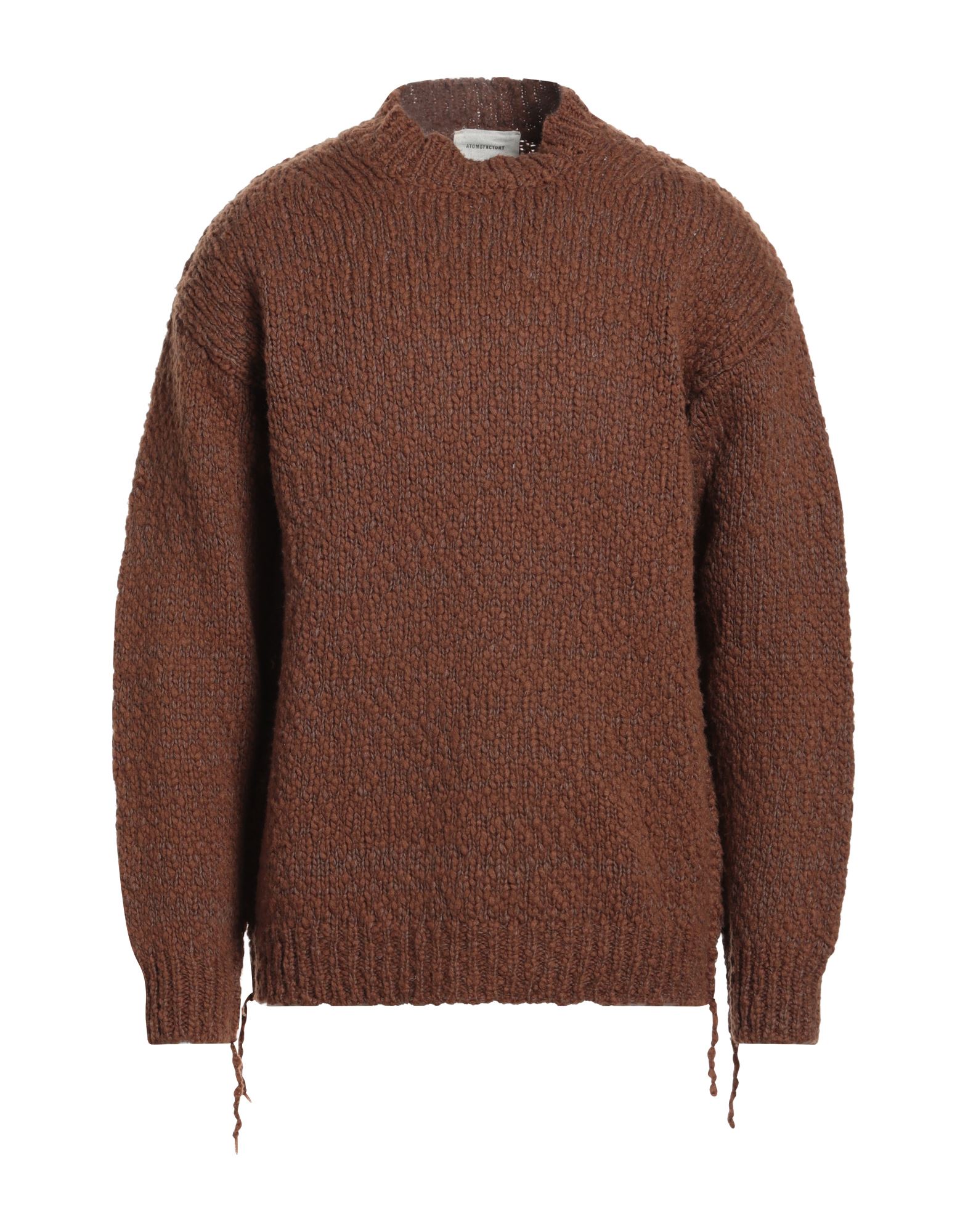 ATOMOFACTORY Rollkragenpullover Herren Braun von ATOMOFACTORY
