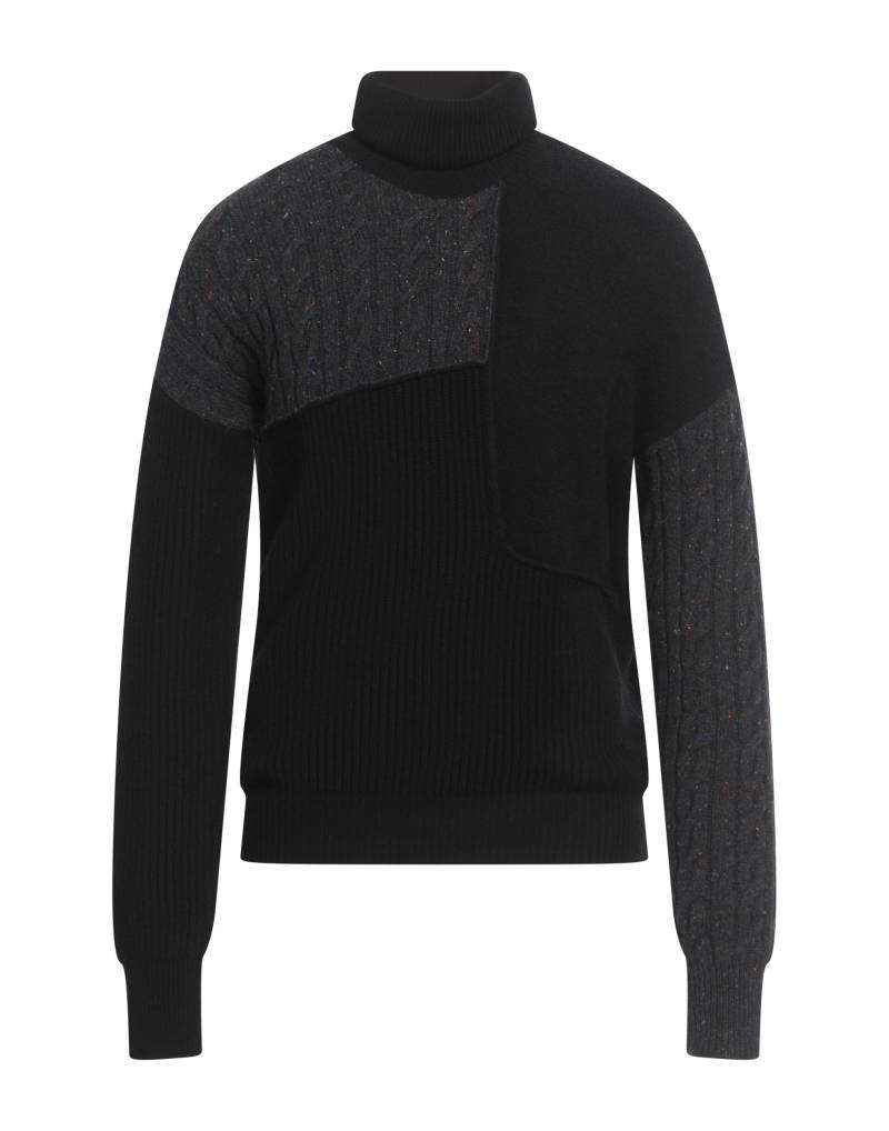 ATOMOFACTORY Rollkragenpullover Herren Schwarz von ATOMOFACTORY