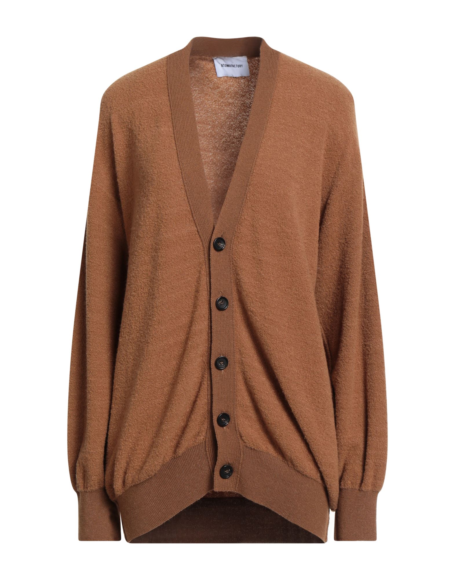 ATOMOFACTORY Strickjacke Damen Braun ATOMOFACTORY Strickjacke Damen Braun von ATOMOFACTORY