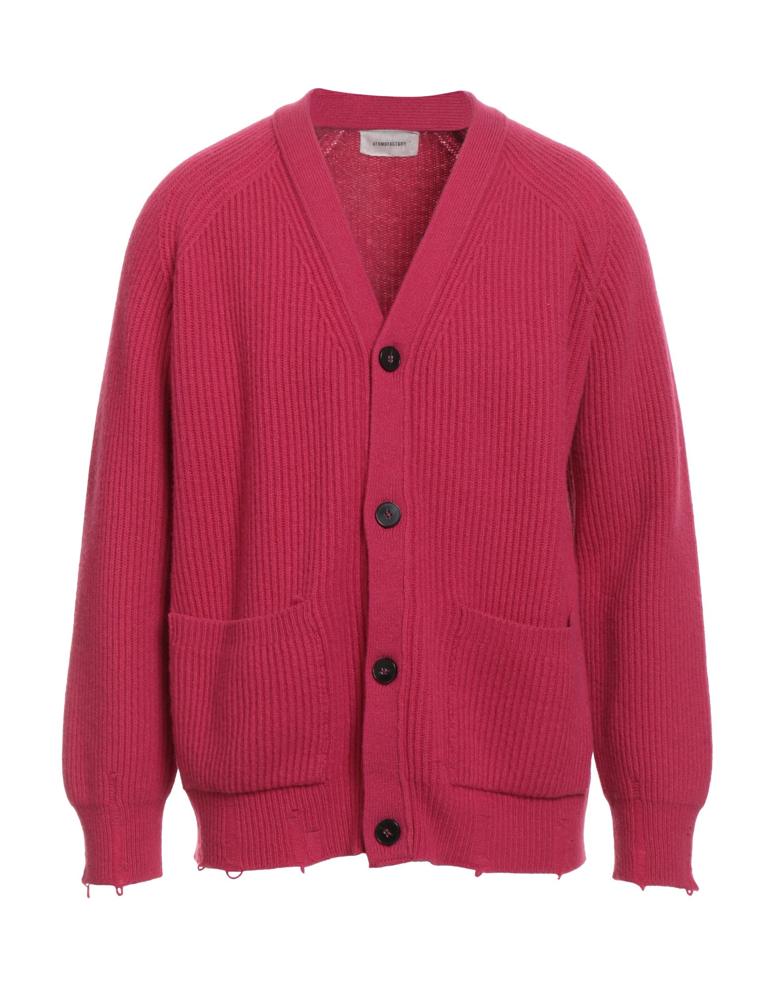 ATOMOFACTORY Strickjacke Herren Fuchsia ATOMOFACTORY Strickjacke Herren Fuchsia von ATOMOFACTORY