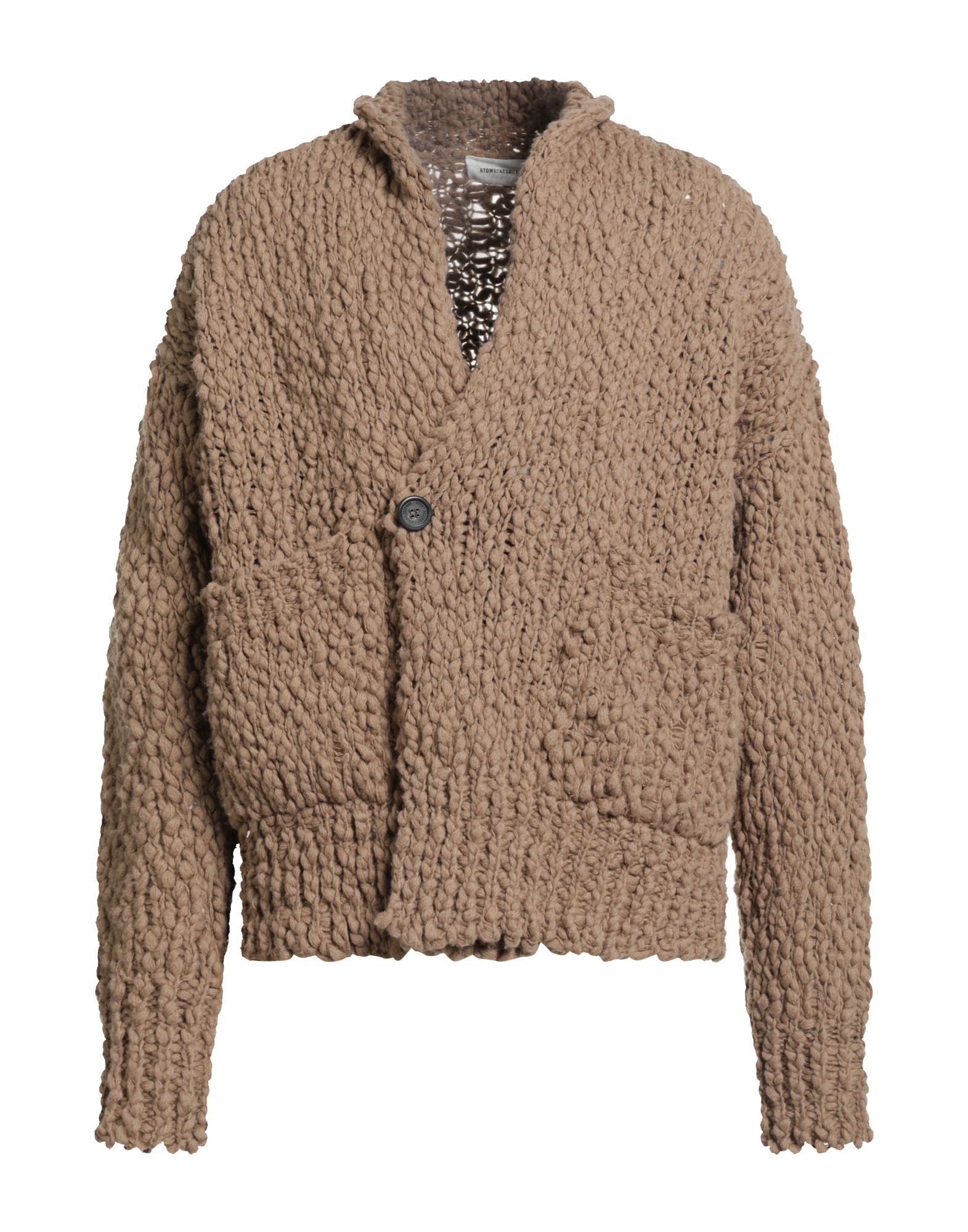 ATOMOFACTORY Strickjacke Herren Kamel von ATOMOFACTORY