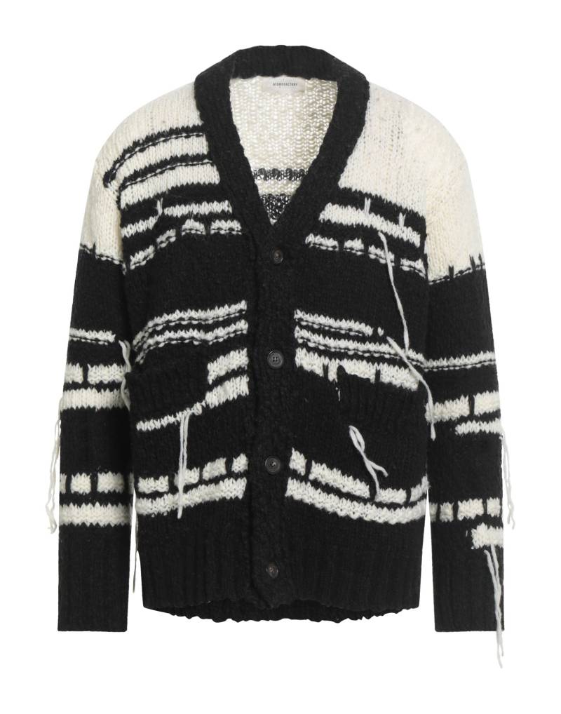 ATOMOFACTORY Strickjacke Herren Schwarz von ATOMOFACTORY