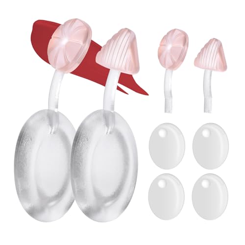 ATOMUS 4 Pcs Silicone Mini Lip Brush Detachable Mini Silicone Lip Balm Brush Portable Lip Applicator Brushes Reusable Silicone Mini Lip Brushes for Lipstick Lip Mask Makeup Brushes von ATOMUS