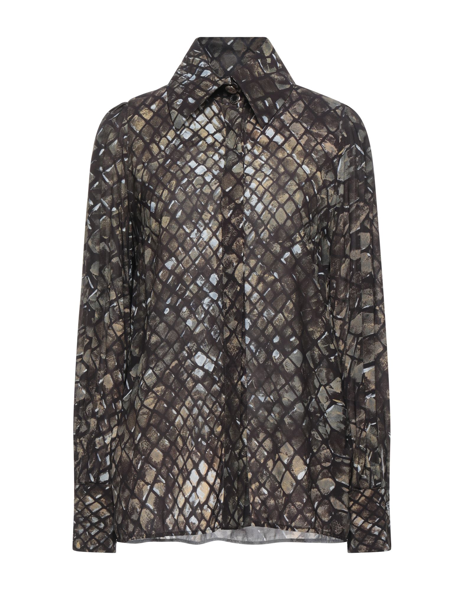 ATOS LOMBARDINI Hemd Damen Dunkelbraun von ATOS LOMBARDINI