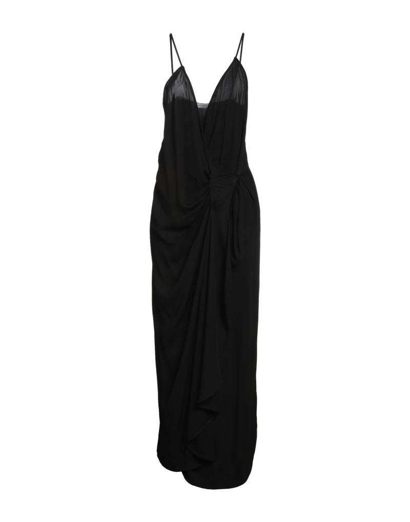 ATOS LOMBARDINI Maxi-kleid Damen Schwarz von ATOS LOMBARDINI