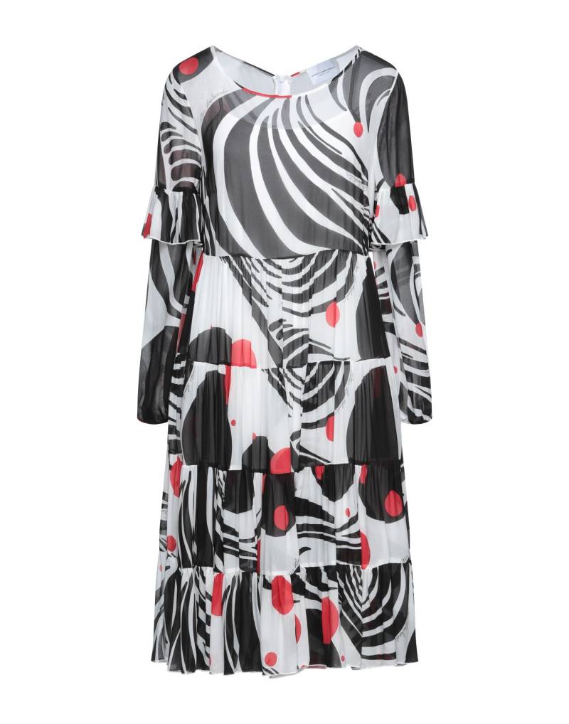 ATOS LOMBARDINI Midi-kleid Damen Schwarz von ATOS LOMBARDINI