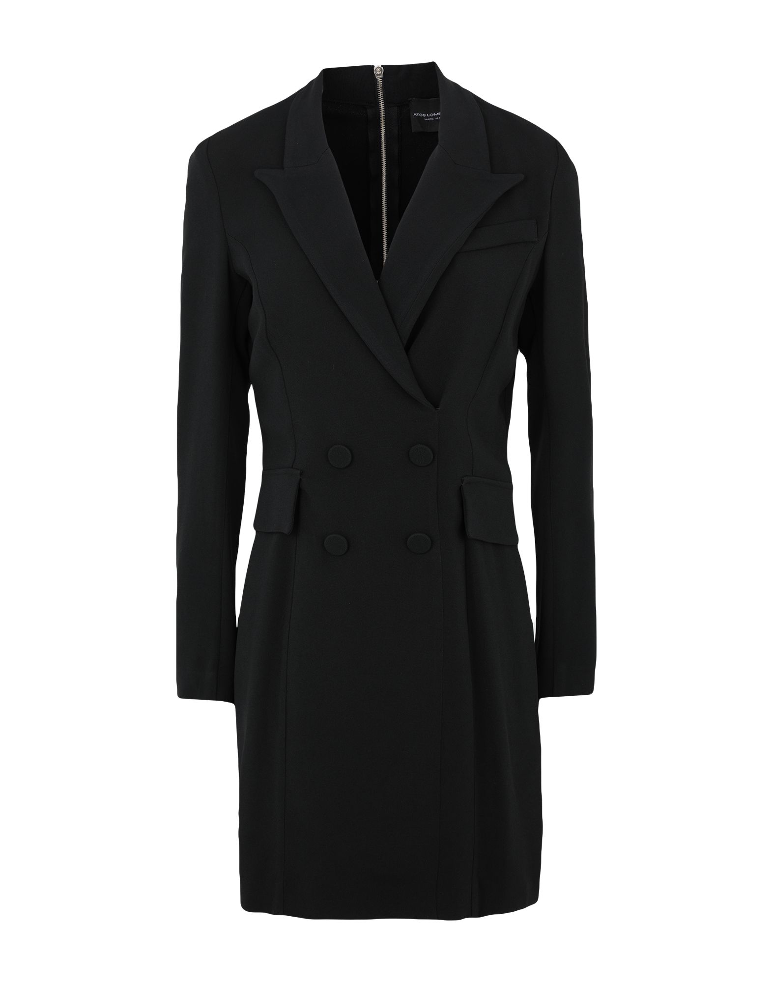 ATOS LOMBARDINI Mini-kleid Damen Schwarz von ATOS LOMBARDINI