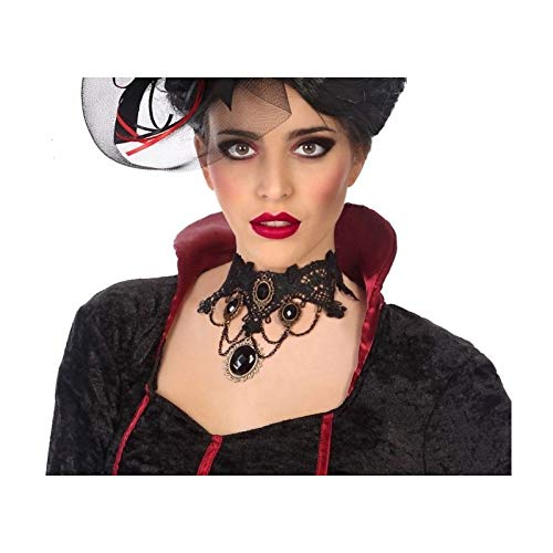 Disfraz Collar Accesorio para Negro von ATOSA