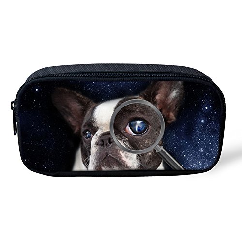 ATOurDealss Boston Terrier Federmäppchen, Stifteetui, für Kinder, Mädchen, Jungen, Schreibwarenbeutel, Schulbedarf, Boston Terrier, Einheitsgröße, Federmäppchen ATOurDealss Boston Terrier Federmäppchen, Stifteetui, für Kinder, Mädchen, Jungen, Schreibwarenbeutel, Schulbedarf, Boston Terrier, Einheitsgröße, Federmäppchen von ATOurDealss