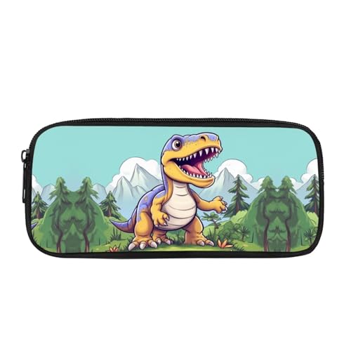 ATOurDealss Dinosaurier-Federmäppchen für Kinder, Mädchen, Jungen, Schule, Federmäppchen, ästhetische Schreibwaren-Tasche, Organizer, große Kapazität, Stifthalter, Klassenzimmer, Schule, Büro, von ATOurDealss