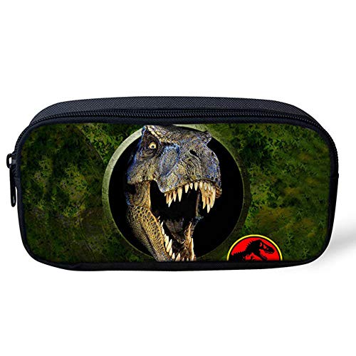 ATOurDealss Dinosaurier-Federmäppchen mit Reißverschluss, cooles Federmäppchen, Federmäppchen, Organizer für Schüler, Schreibwaren, A-Dinosaurier 2, Einheitsgröße, Federmäppchen von ATOurDealss