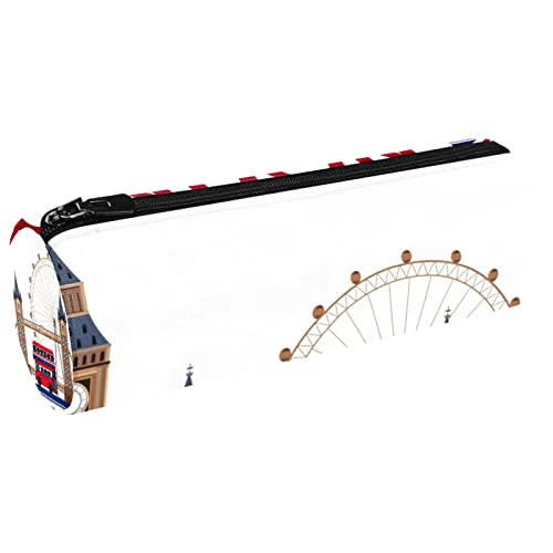 ATOurDealss Federmäppchen, Münztasche, Schreibwaren-Organizer, mittlere Kapazität, mehrfarbig06, Einheitsgröße, Federmäppchen von ATOurDealss