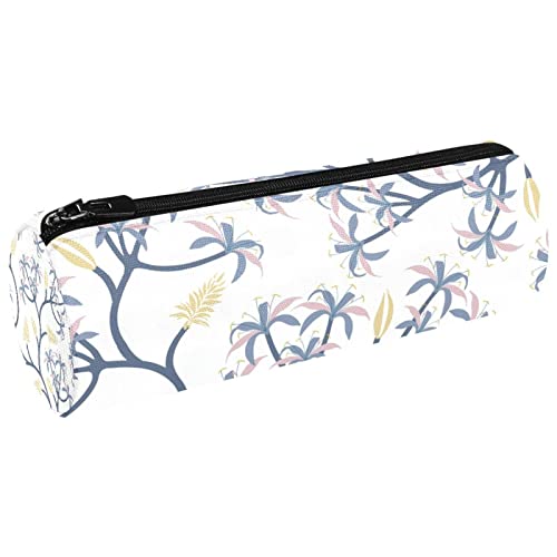 ATOurDealss Federmäppchen, Stifteetui, einfaches Schreibwarenetui, 20 cm, Rot und Blau, mehrfarbig 17, Einheitsgröße, Federmäppchen von ATOurDealss