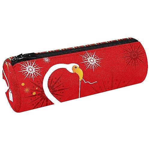 ATOurDealss Federmäppchen mit Blättermuster, einfache Schreibwaren-Tasche, 20 cm, mehrfarbig08, Einheitsgröße, Federmäppchen von ATOurDealss